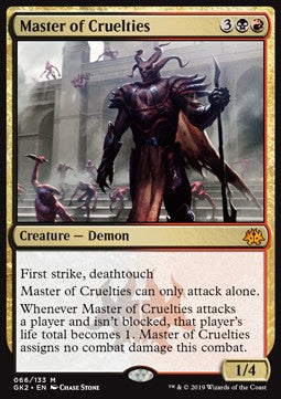 Master of Cruelties⁣ - Ravnica Allegiance: Guild Kits⁣ (Mythic)⁣ [66]
