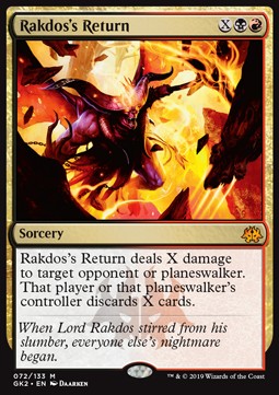 Rakdos's Return⁣ - Ravnica Allegiance: Guild Kits⁣ (Mythic)⁣ [72]