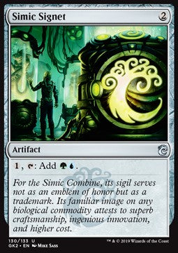 Simic Signet⁣ - Ravnica Allegiance: Guild Kits⁣ (Uncommon)⁣ [130]