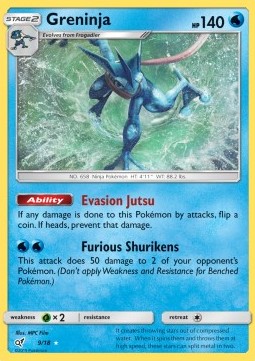 Greninja⁣ - Detective Pikachu⁣ (Ultra Rare)⁣ [9]