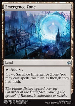 Emergence Zone⁣ - War of the Spark⁣ (Uncommon)⁣ [245]