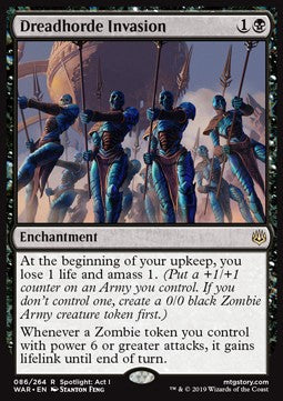 Dreadhorde Invasion⁣ - War of the Spark⁣ (Rare)⁣ [86]