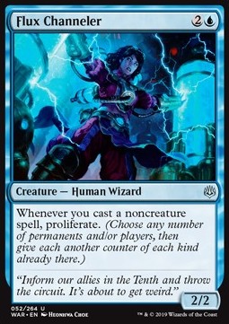 Flux Channeler⁣ - War of the Spark⁣ (Uncommon)⁣ [52]