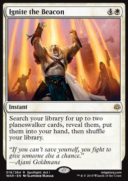 Ignite the Beacon⁣ - War of the Spark⁣ (Rare)⁣ [18]