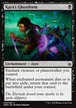 Kaya's Ghostform⁣ - War of the Spark⁣ (Common)⁣ [94]