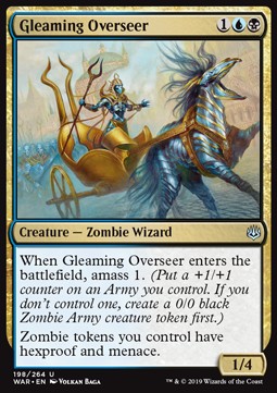 Gleaming Overseer⁣ - War of the Spark⁣ (Uncommon)⁣ [198]