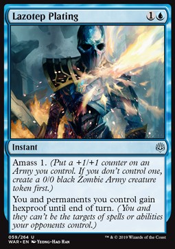 Lazotep Plating⁣ - War of the Spark⁣ (Uncommon)⁣ [59]