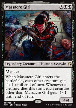 Massacre Girl⁣ - War of the Spark⁣ (Rare)⁣ [99]