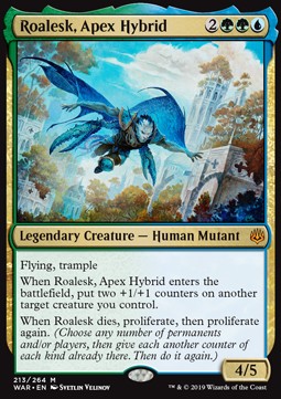 Roalesk, Apex Hybrid⁣ - War of the Spark⁣ (Mythic)⁣ [213]
