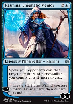 Kasmina, Enigmatic Mentor⁣ - War of the Spark⁣ (Uncommon)⁣ [56]