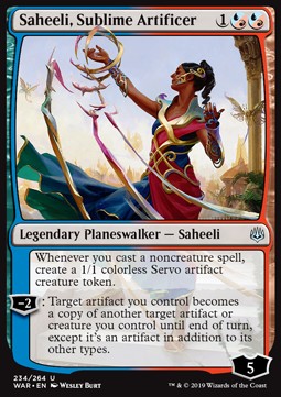 Saheeli, Sublime Artificer⁣ - War of the Spark⁣ (Uncommon)⁣ [234]