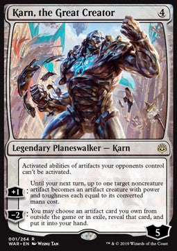 Karn, the Great Creator⁣ - War of the Spark⁣ (Rare)⁣ [1]