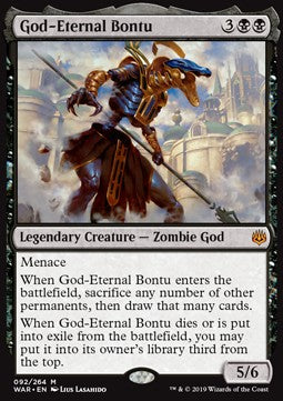 God-Eternal Bontu⁣ - War of the Spark⁣ (Mythic)⁣ [92]