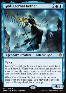 God-Eternal Kefnet⁣ - War of the Spark⁣ (Mythic)⁣ [53]