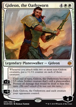 Gideon, the Oathsworn⁣ - War of the Spark: Extras⁣ (Mythic)⁣ [265]