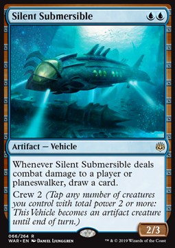 Silent Submersible⁣ - War of the Spark⁣ (Rare)⁣ [66]