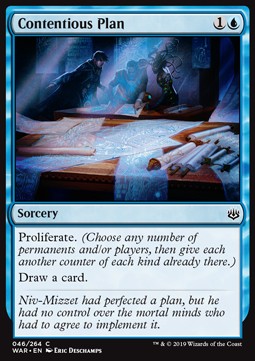 Contentious Plan⁣ - War of the Spark⁣ (Common)⁣ [46]