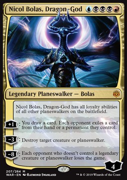 Nicol Bolas, Dragon-God⁣ - War of the Spark⁣ (Mythic)⁣ [207]