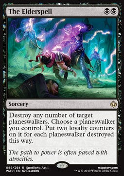 The Elderspell⁣ - War of the Spark⁣ (Rare)⁣ [89]