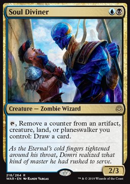 Soul Diviner⁣ - War of the Spark⁣ (Rare)⁣ [218]