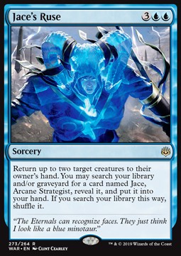 Jace's Ruse⁣ - War of the Spark: Extras⁣ (Rare)⁣ [273]