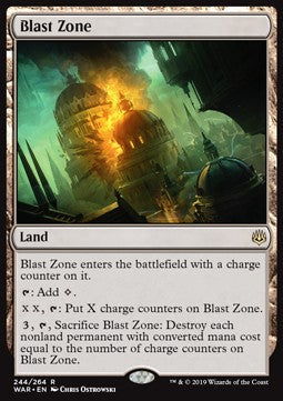 Blast Zone⁣ - War of the Spark⁣ (Rare)⁣ [244]