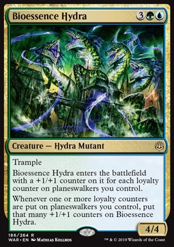 Bioessence Hydra⁣ - War of the Spark⁣ (Rare)⁣ [186]