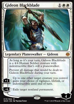 Gideon Blackblade⁣ - War of the Spark⁣ (Mythic)⁣ [13]
