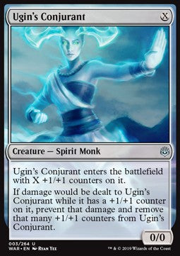Ugin's Conjurant⁣ - War of the Spark⁣ (Uncommon)⁣ [3]