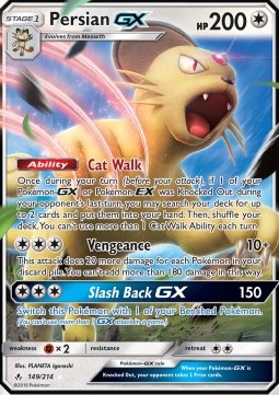 Persian GX - Unbroken Bonds (Ultra Rare) [UNB-149]