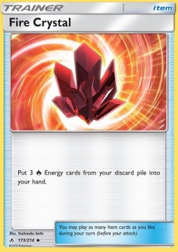 Fire Crystal⁣ - Unbroken Bonds⁣ (Uncommon)⁣ [173]