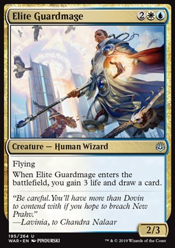 Elite Guardmage⁣ - War of the Spark⁣ (Uncommon)⁣ [195]