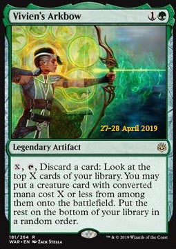 Vivien's Arkbow⁣ - War of the Spark: Extras⁣ (Rare)⁣ [181]