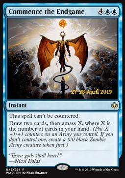 Commence the Endgame⁣ - War of the Spark: Extras⁣ (Rare)⁣ [45]