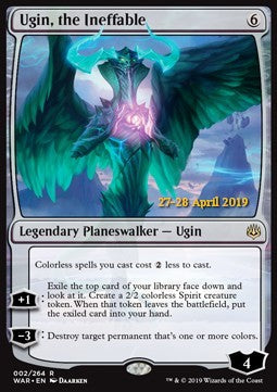 Ugin, the Ineffable⁣ - War of the Spark: Extras⁣ (Rare)⁣ [2]