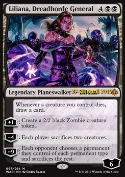 Liliana, Dreadhorde General⁣ - War of the Spark: Extras⁣ (Mythic)⁣ [97]