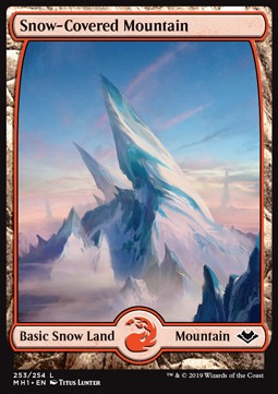 Snow-Covered Mountain⁣ - Modern Horizons⁣ (Land)⁣ [253]