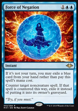 Force of Negation⁣ - Modern Horizons⁣ (Rare)⁣ [52]