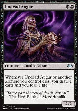 Undead Augur⁣ - Modern Horizons⁣ (Uncommon)⁣ [112]