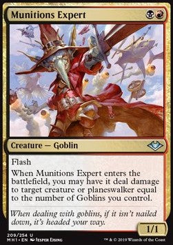 Munitions Expert⁣ - Modern Horizons⁣ (Uncommon)⁣ [209]