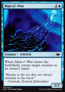 Man-o'-War⁣ - Modern Horizons⁣ (Common)⁣ [55]