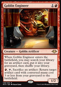 Goblin Engineer⁣ - Modern Horizons⁣ (Rare)⁣ [128]