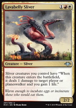 Lavabelly Sliver⁣ - Modern Horizons⁣ (Uncommon)⁣ [207]