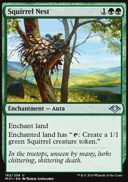 Squirrel Nest⁣ - Modern Horizons⁣ (Uncommon)⁣ [182]