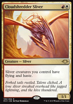 Cloudshredder Sliver⁣ - Modern Horizons⁣ (Rare)⁣ [195]