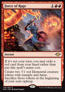 Force of Rage⁣ - Modern Horizons⁣ (Rare)⁣ [124]