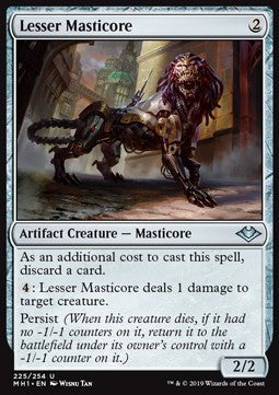 Lesser Masticore⁣ - Modern Horizons⁣ (Uncommon)⁣ [225]