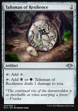 Talisman of Resilience⁣ - Modern Horizons⁣ (Uncommon)⁣ [234]