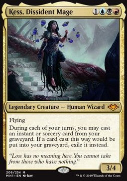 Kess, Dissident Mage⁣ - Modern Horizons⁣ (Mythic)⁣ [206]