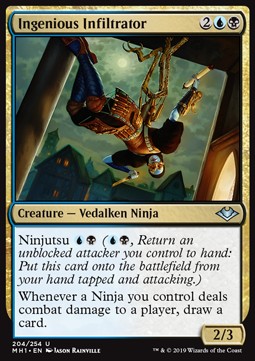 Ingenious Infiltrator⁣ - Modern Horizons⁣ (Uncommon)⁣ [204]